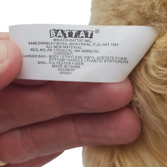 Battat Pucci Pup‎ Plush Cocker Spaniel Puppy Dog Pink Bow Stuffed Animal Tan 10” - Picture 6 of 7